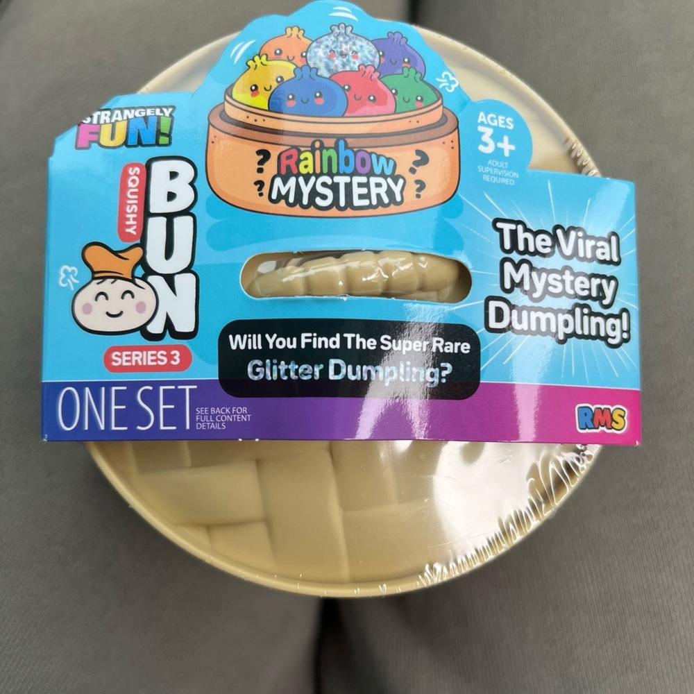Viral Mystery Dumpling Squishy Series 3 Sealed Rainbow
